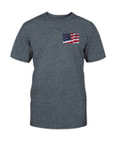 Eagle With American Flag