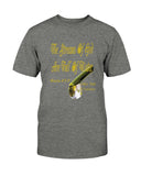 Dew Drop with Yellow Lettering